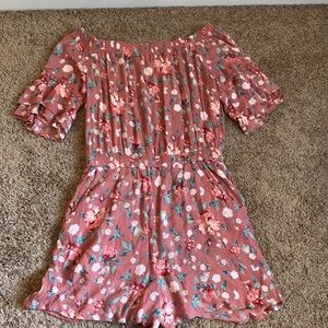 Floral romper, size M